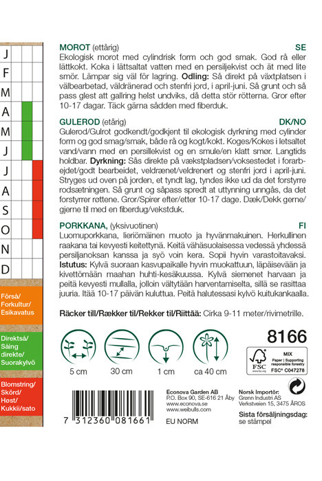Gulerod, vinter 'Berlikumer 2'